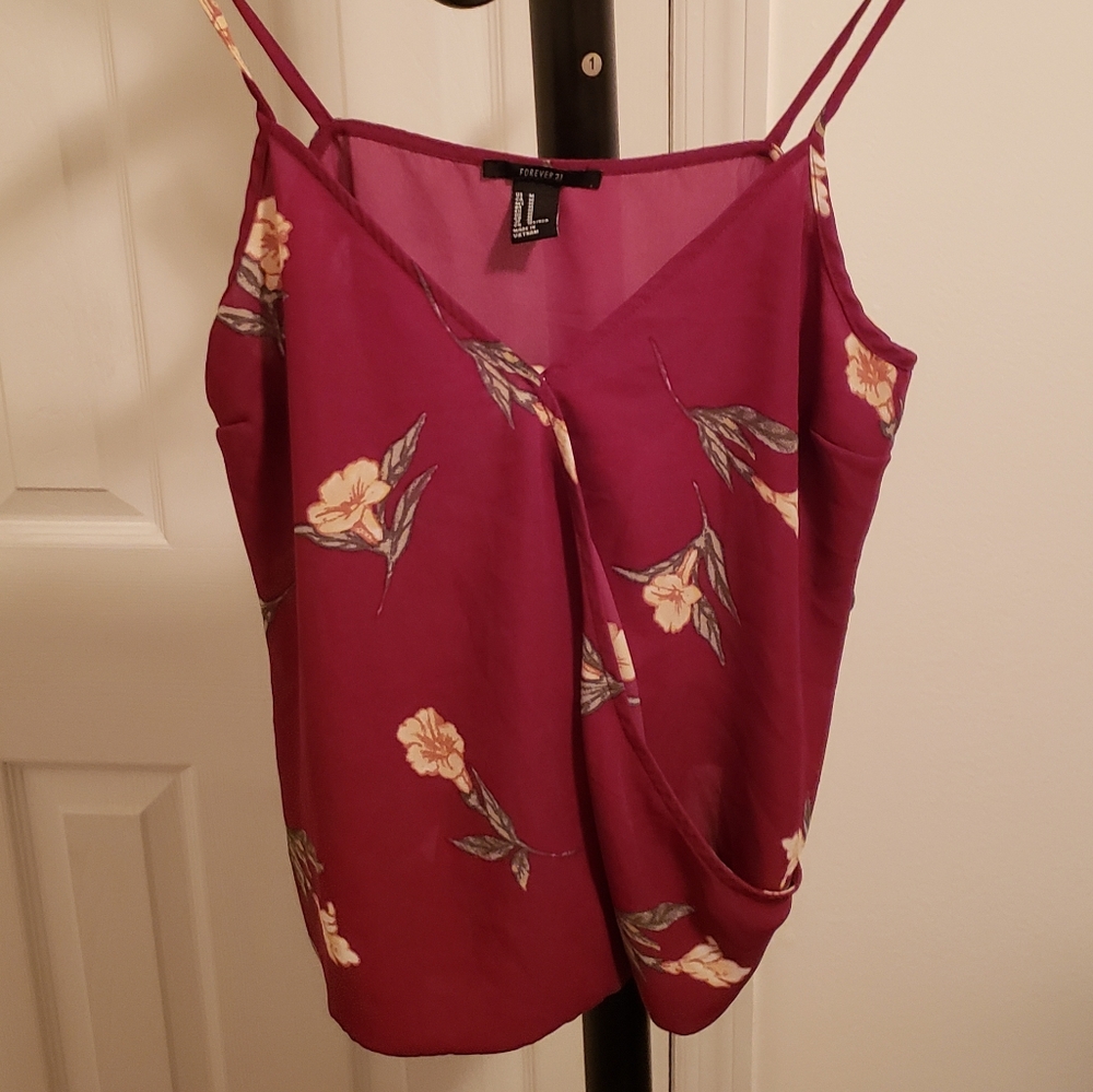 Forever 21 Bubble Tank Top